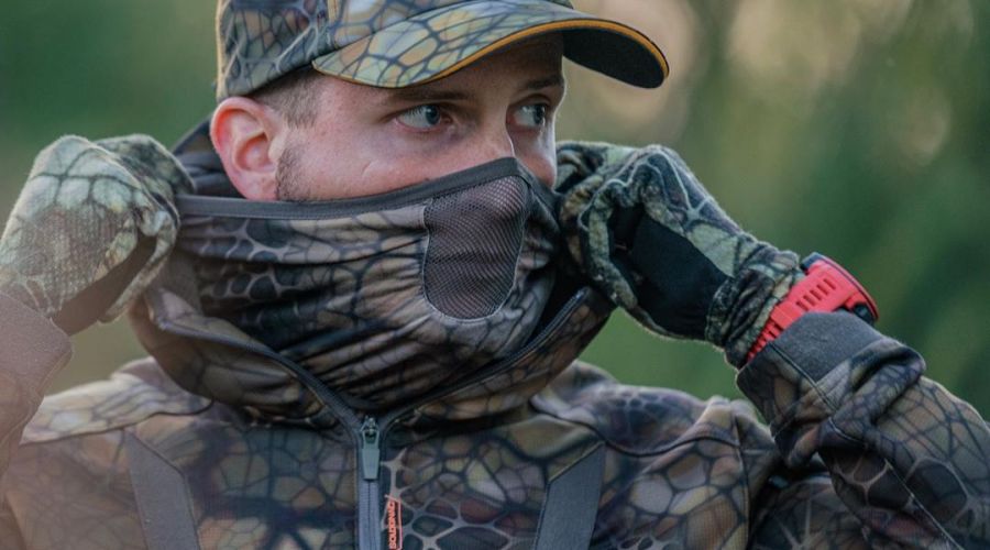 La saison d'approche est lancée, on sort la tenue Solognac avec le camouflage furtiv